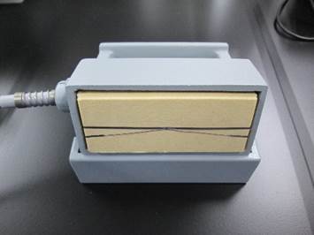 固体用-簡易測定プローブと紛体用-サンプル容器