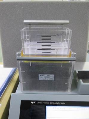 QTM500(熱線法)の粉体用-サンプル容器 